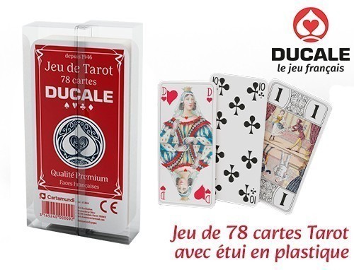JEU 78 CARTES TAROT DUCALE ETUI PLASTIQUE (6)