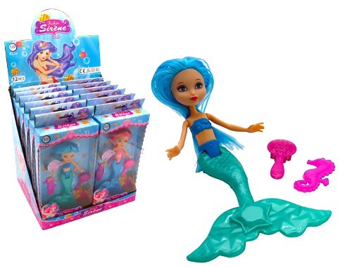 POUPEE SIRENE LUMIERE 20CM   ACCESSOIRES (12)