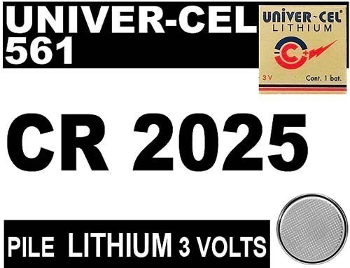 PILE UNIVER-CEL LITHIUM 561 2025 3V (15)