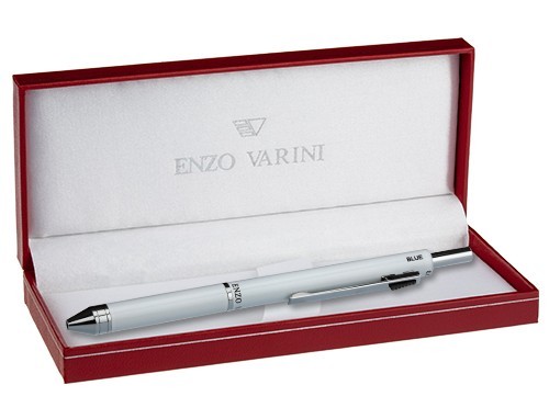 STYLO BILLE 4 EN 1 BLANC NACRE  (1)