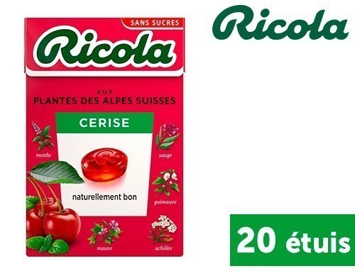 BTE RICOLA 20 ETUIS 50g BONBONS CERISE (1)