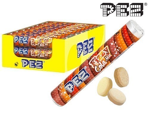 PEZ ROULEAU BONBONS PETILLANTS COLA 42GR (30)