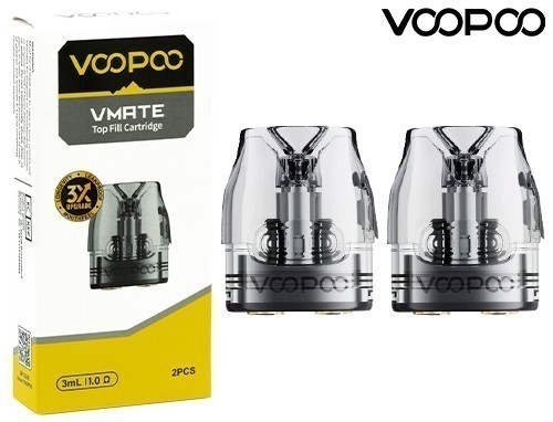 2 POD POUR VMATE E2 VOOPOO 1 ohm