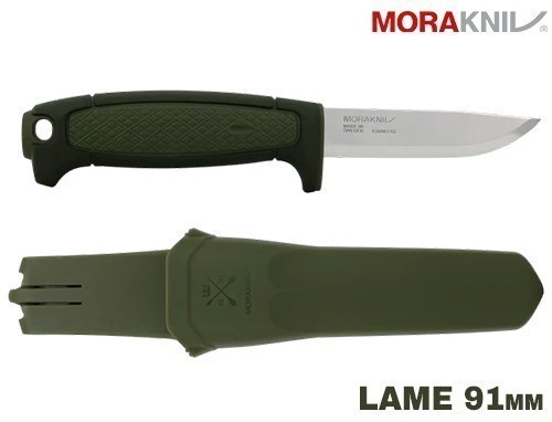 COUTEAU MORAKNIL RISBERG INOX FOREST LAME 91MM (1)